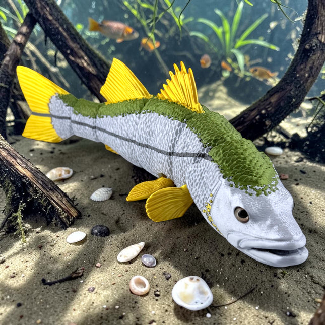 3D Printed Articulated Snook