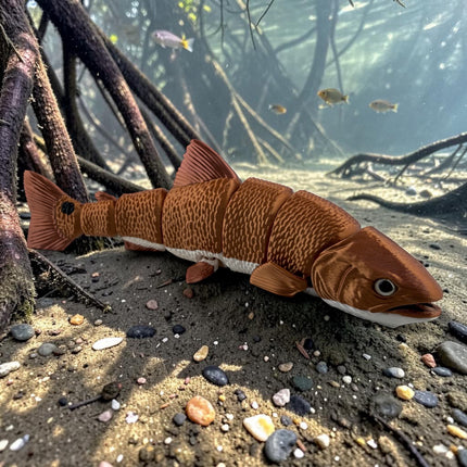 3D Printed Articulated Red Drum (Redfish)
