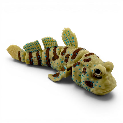 Mudskipper Fish – Articulated 3D Printed Model