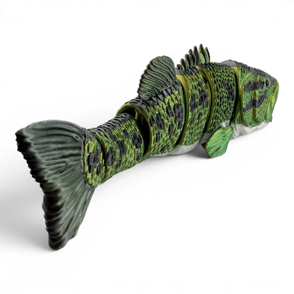 3D Printed Articulated Largemouth Bass