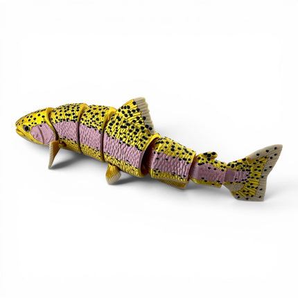 3D Printed Articulated Rainbow Trout