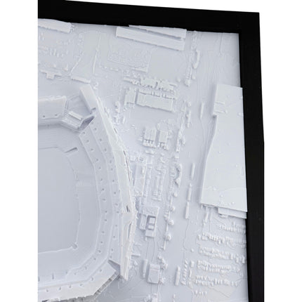 Philadelphia Eagles — Lincoln Financial Field 3D Topographical Stadium Wall Art | 12" × 12"