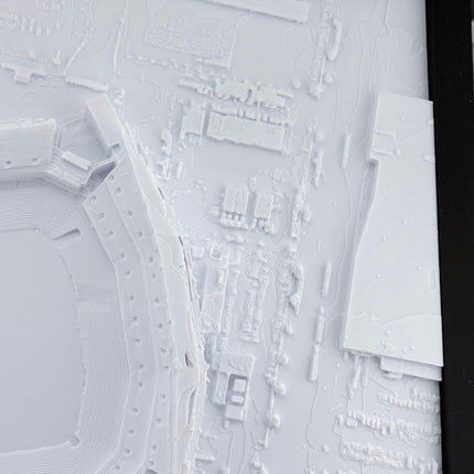 Lincoln Financial Field 3D map size scale reference photo