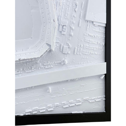 Philadelphia Eagles — Lincoln Financial Field 3D Topographical Stadium Wall Art | 12" × 12"