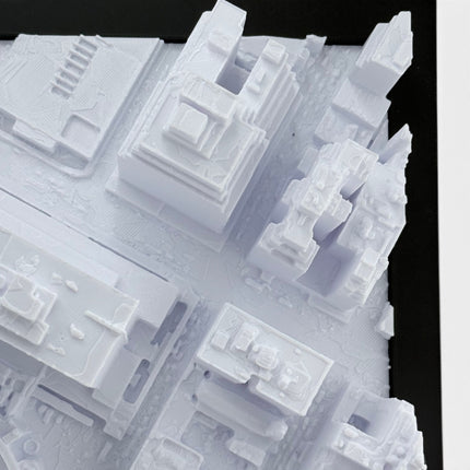 Madison Square Garden 3D map size scale reference photo
