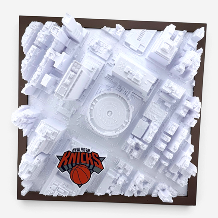 Madison Square Garden 3D map full display shot