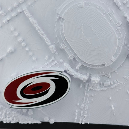 PNC Arena 3D map size scale reference photo