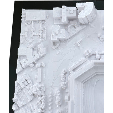 Baltimore Orioles — Oriole Park at Camden Yards 3D Topographical Stadium Wall Art | 12" × 12"