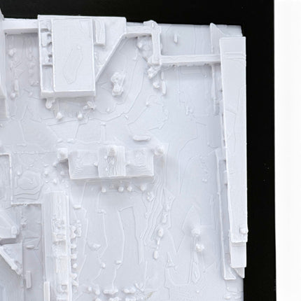 Camden Yards 3D map side angle showing depth