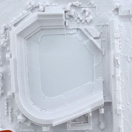 Baltimore Orioles — Oriole Park at Camden Yards 3D Topographical Stadium Wall Art | 12" × 12"