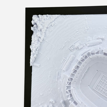 Northwest Stadium 3D map size scale reference photo