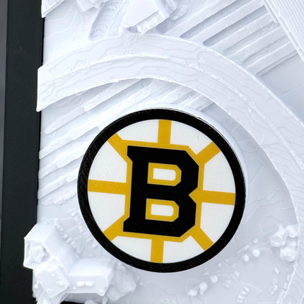 TD Garden 3D map size scale reference photo