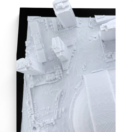 Toronto Blue Jays — Rogers Centre 3D Topographical Stadium Wall Art | 12" × 12"