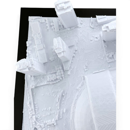 Toronto Blue Jays — Rogers Centre 3D Topographical Stadium Wall Art | 12" × 12"