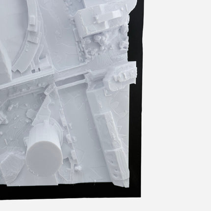 Rogers Centre 3D map frame corner detail