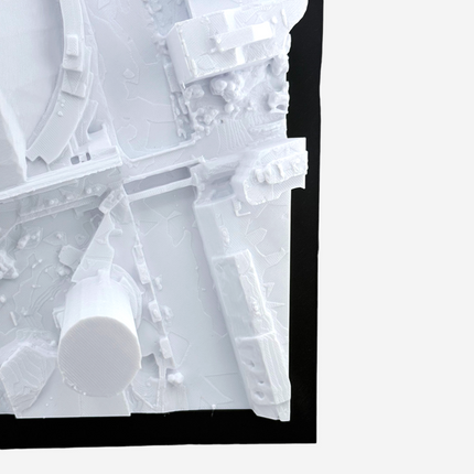 Rogers Centre 3D map frame corner detail