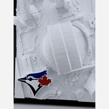 Rogers Centre 3D map alternate angle view