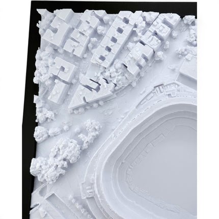 New York Yankees — Yankee Stadium 3D Topographical Stadium Wall Art | 12" × 12"