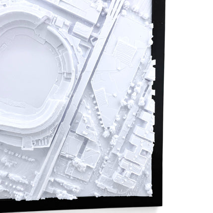 New York Yankees — Yankee Stadium 3D Topographical Stadium Wall Art | 12" × 12"