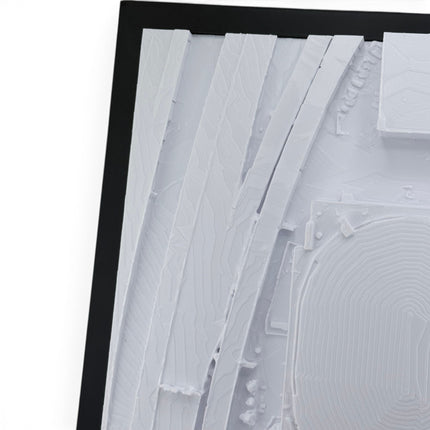 Orlando Magic — Kia Center 3D Topographical Stadium Wall Art | 12" × 12"