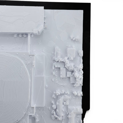 Orlando Magic — Kia Center 3D Topographical Stadium Wall Art | 12" × 12"