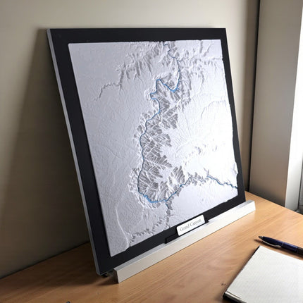 National Parks & Terrains 3D Topographical Map Art