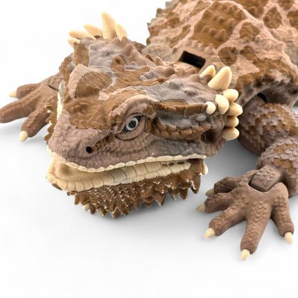 3D Printed Realistic Large Bearded Dragon