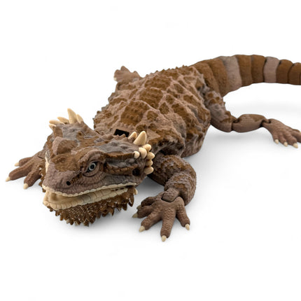 3D Printed Realistic Large Bearded Dragon