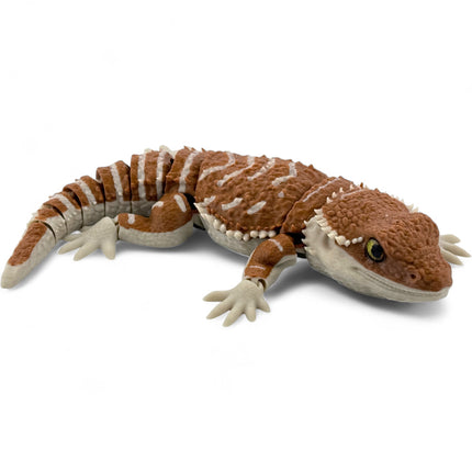 3D Printed Bearded Dragon – Realistic Articulated Model with Glass Eyes