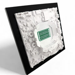 Florida Gators - Ben Griffin Stadium 3D Topographic Map Art
