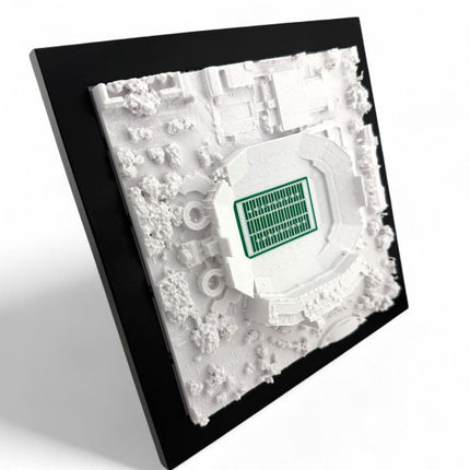 Florida Gators - Ben Griffin Stadium 3D Topographic Map Art