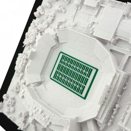 Florida Gators - Ben Griffin Stadium 3D Topographic Map Art