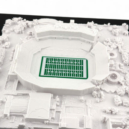 Florida Gators - Ben Griffin Stadium 3D Topographic Map Art