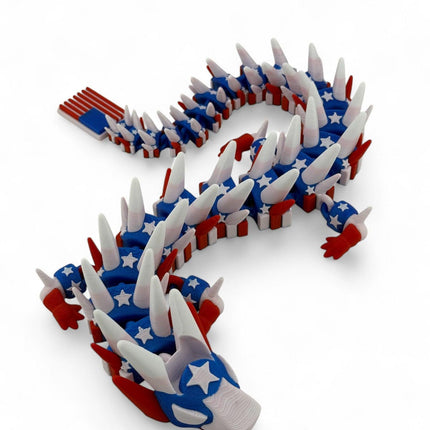 USA Patriot 3D Printed Dragon