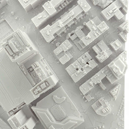 Boston Bruins - TD Gardens 3D Topographical Map Art