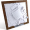 Detroit Lions, AT&T Stadium Map Art Framed Wall Decor Topographical Map