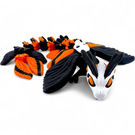 3D Printed Baby Death&#39;s Head Moth Dragon