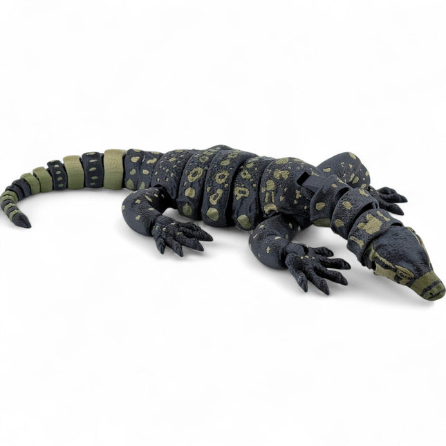 3D Printed Water Monitor – Realistic Articulated Model