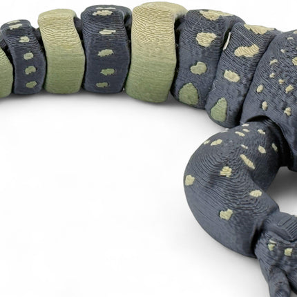 3D Printed Water Monitor – Realistic Articulated Model