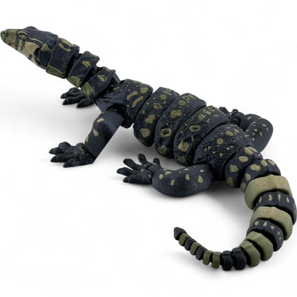 3D Printed Water Monitor – Realistic Articulated Model