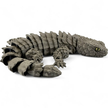 Armadillo Girdled Lizard, Articulated Display Figurine, Realistic Spiny Reptile Model