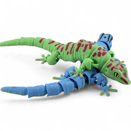 3D Printed Flexy Giant Day Geckos with Realistic Glass Eyes