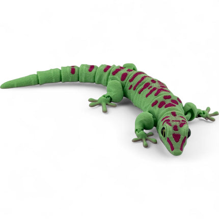 3D Printed Flexy Giant Day Geckos with Realistic Glass Eyes