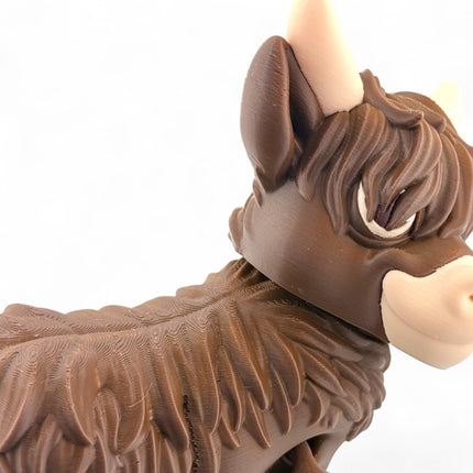 3D Printed Highland Cows