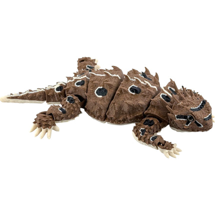 3D Printed Horned Lizard