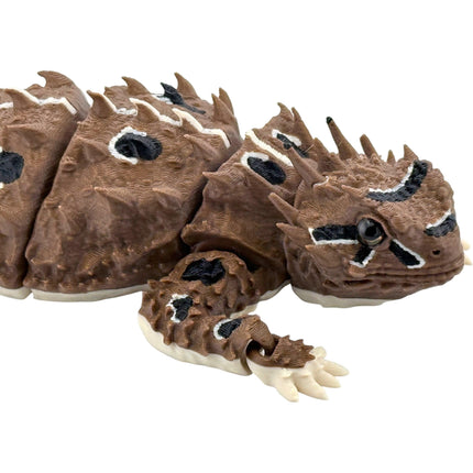 3D Printed Horned Lizard