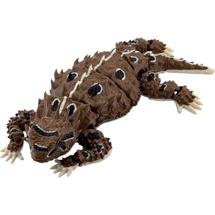 3D Printed Horned Lizard