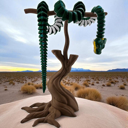 3D Printed Emerald Tree Boa