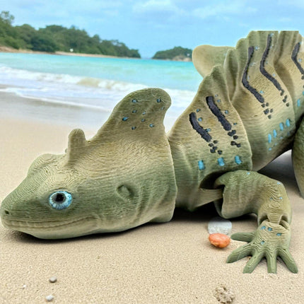 3D Printed Basilisk Lizard Model – &quot;Jesus Lizard&quot; Replica