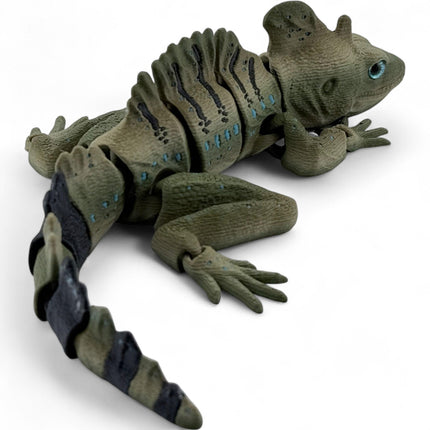 3D Printed Basilisk Lizard Model – &quot;Jesus Lizard&quot; Replica